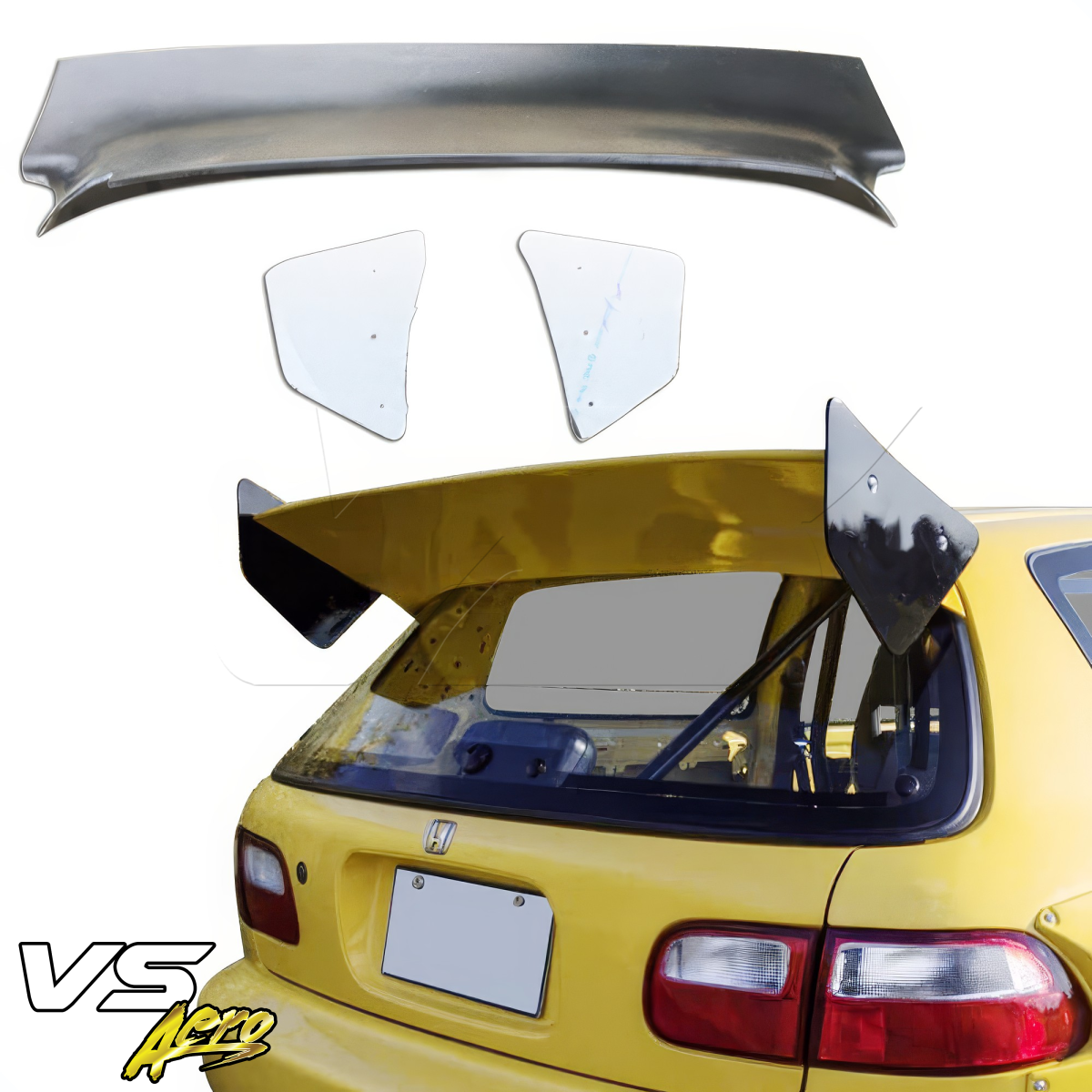 Modify your Honda Civic 1992 with our Exterior/Wings - 