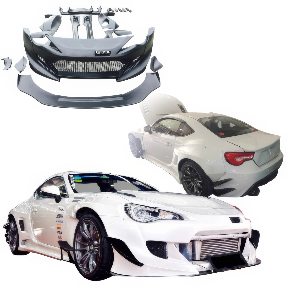 Modify your Subaru BRZ 2013 with our Exterior/Complete Body Kits - 1