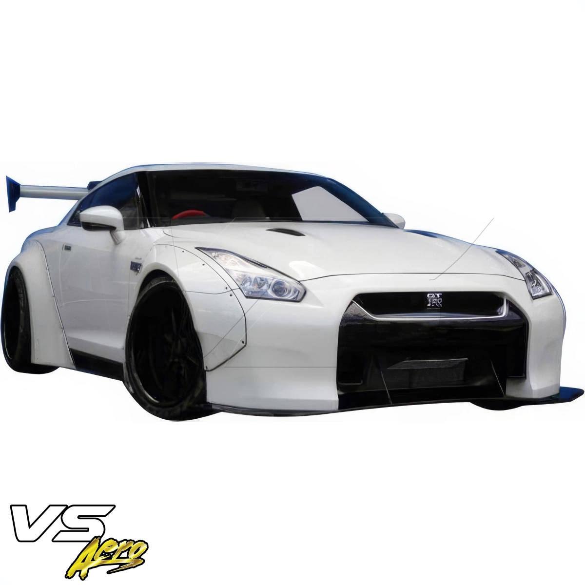 Modify your Nissan GT-R 2009 with our Exterior/Front Bumpers - 2