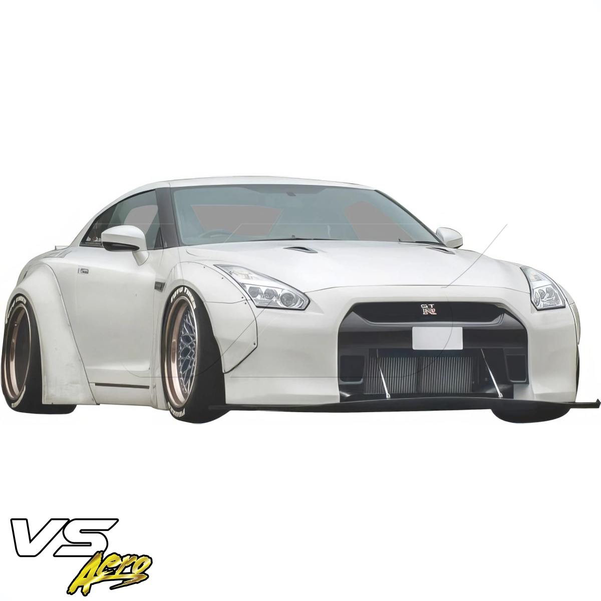 Modify your Nissan GT-R 2009 with our Exterior/Front Bumpers - 3