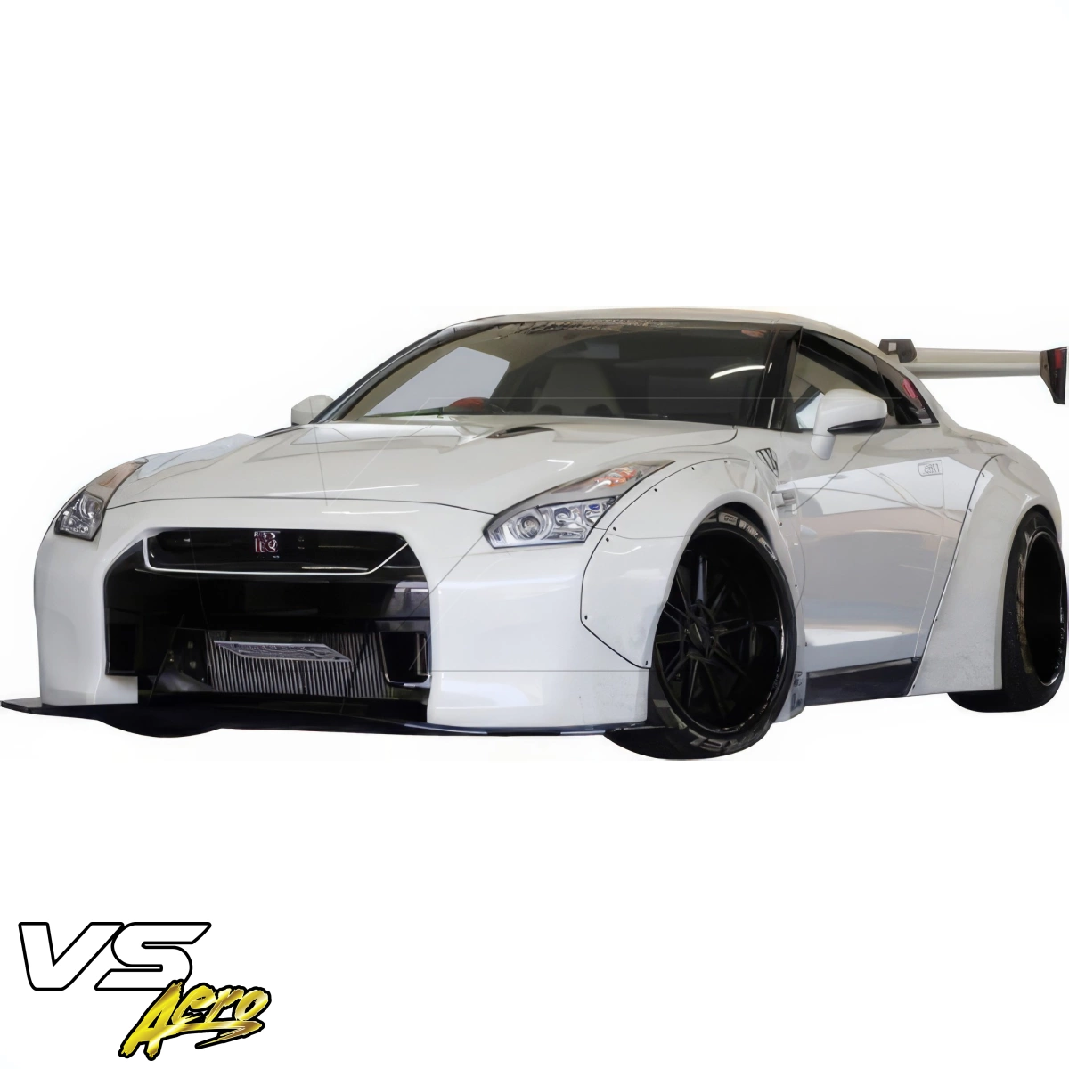 Modify your Nissan GT-R 2009 with our Exterior/Front Bumpers - 6