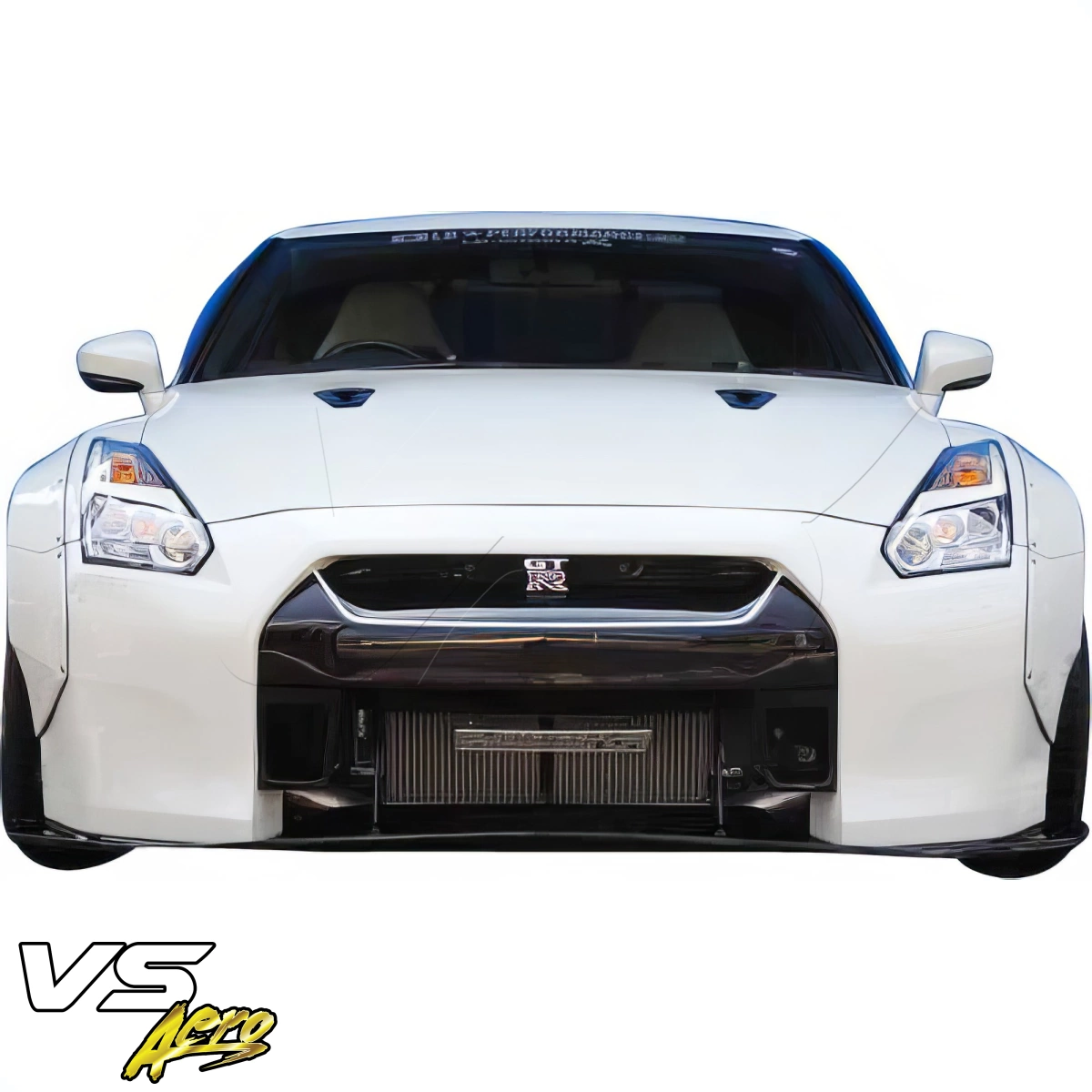 Modify your Nissan GT-R 2009 with our Exterior/Front Bumpers - 7