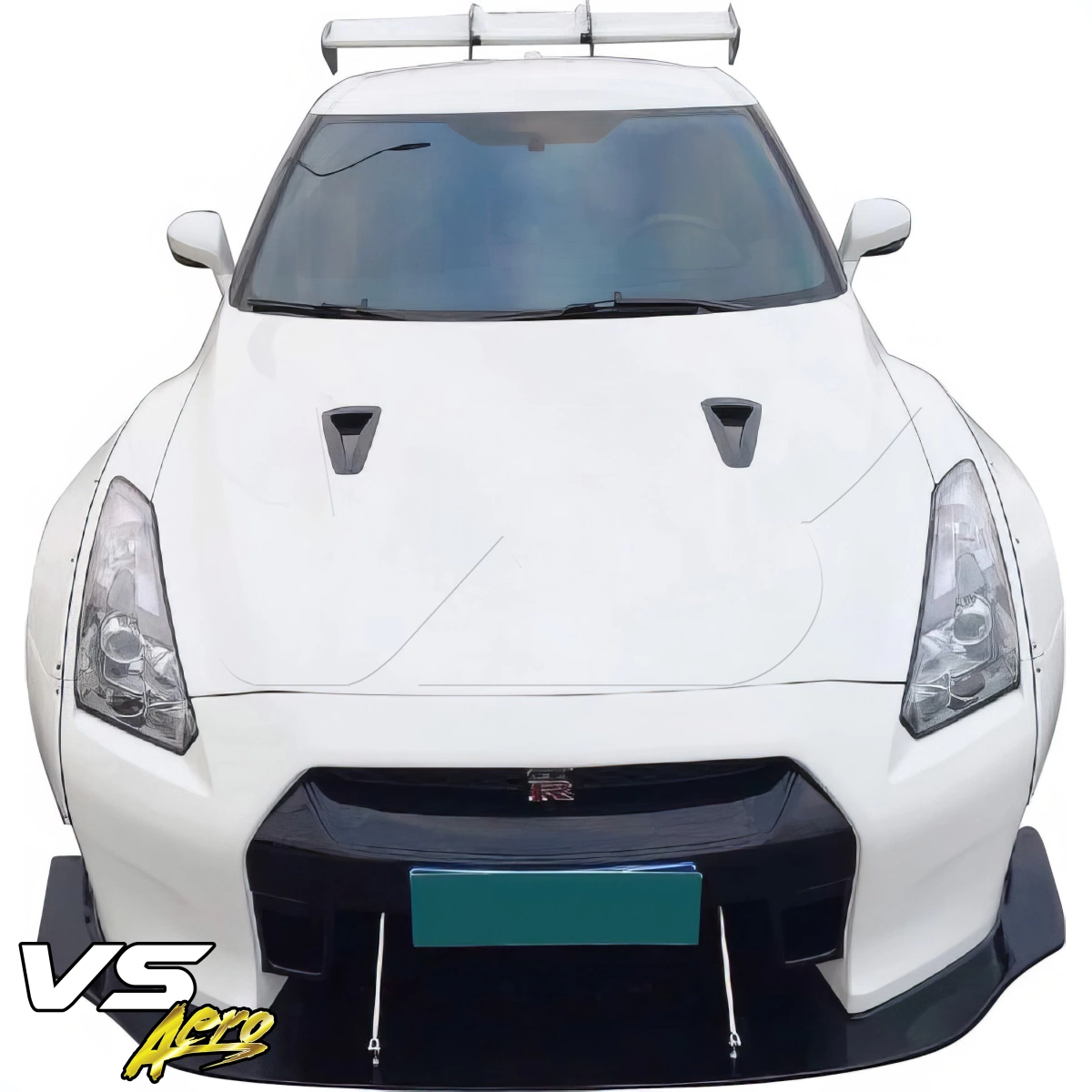 Modify your Nissan GT-R 2009 with our Exterior/Front Bumpers - 8