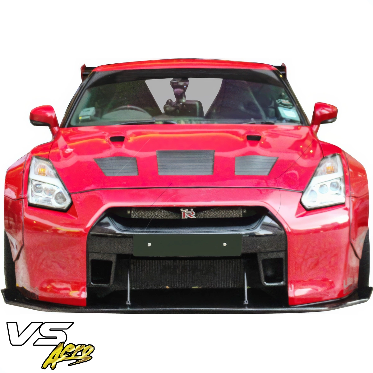 Modify your Nissan GT-R 2009 with our Exterior/Front Bumpers - 13