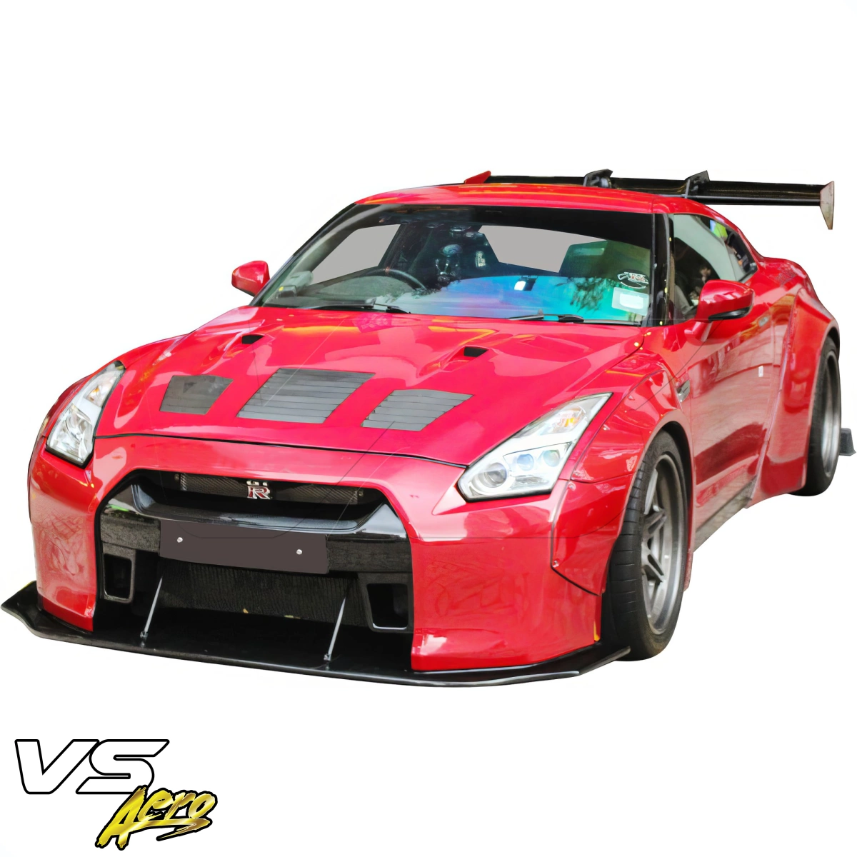 Modify your Nissan GT-R 2009 with our Exterior/Front Bumpers - 14