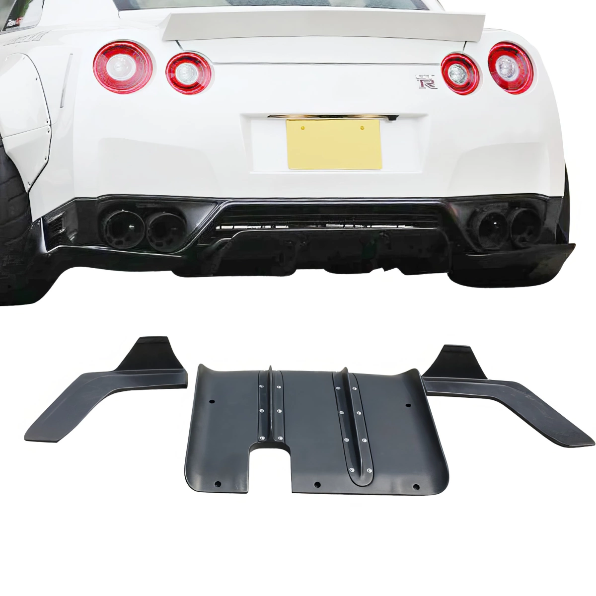 Modify your Nissan GT-R 2009 with our Exterior/Diffusers - 1