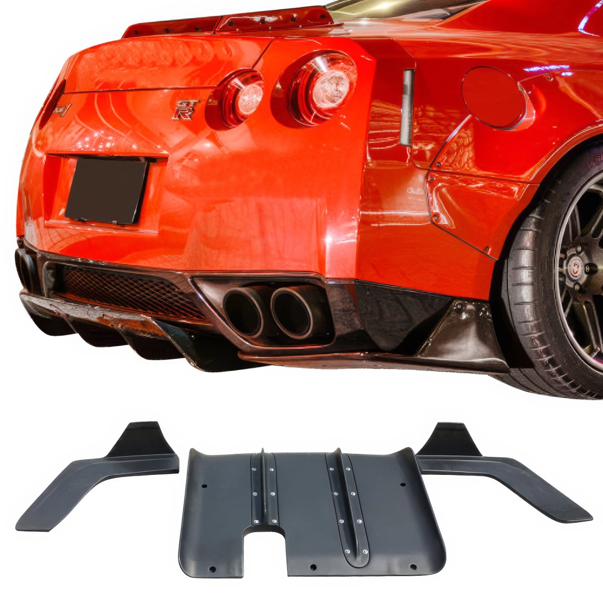 Modify your Nissan GT-R 2009 with our Exterior/Diffusers - 8
