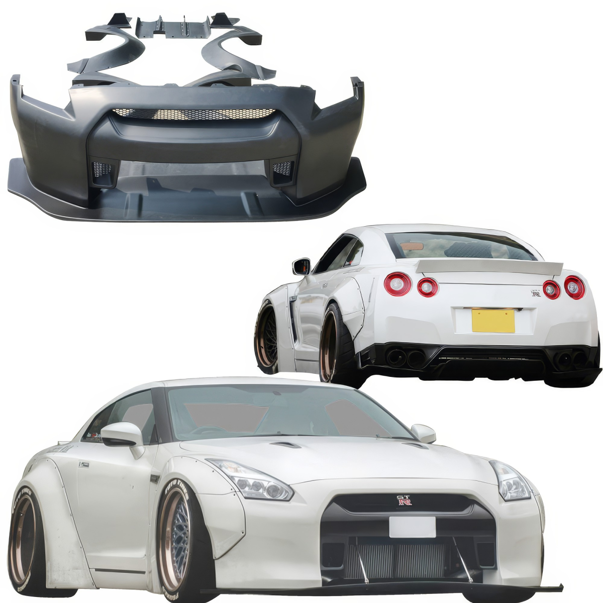 Modify your Nissan GT-R 2009 with our Exterior/Complete Body Kits - 