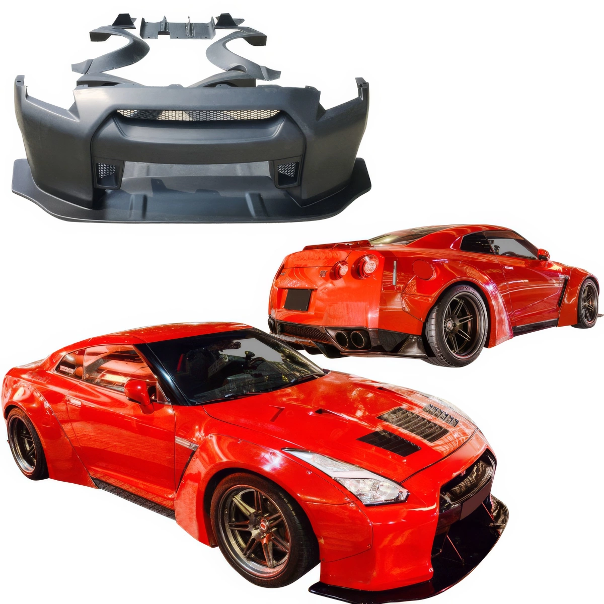 Modify your Nissan GT-R 2009 with our Exterior/Complete Body Kits - 2