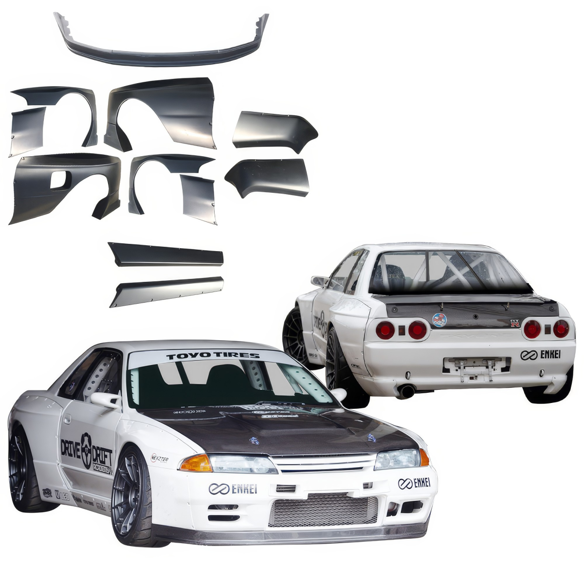 Modify your Nissan Skyline R32 1990 with our Exterior/Complete Body Kits - 