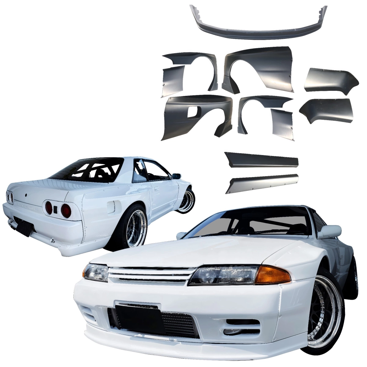 Modify your Nissan Skyline (R32) GTR 1990 with our Exterior/Complete Body Kits - 1