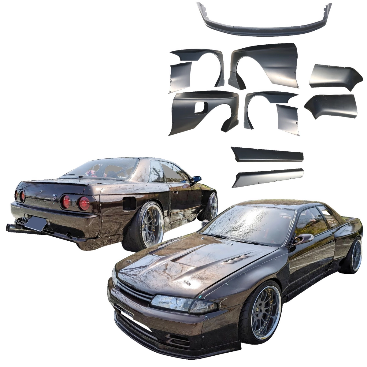 Modify your Nissan Skyline (R32) GTR 1990 with our Exterior/Complete Body Kits - 3