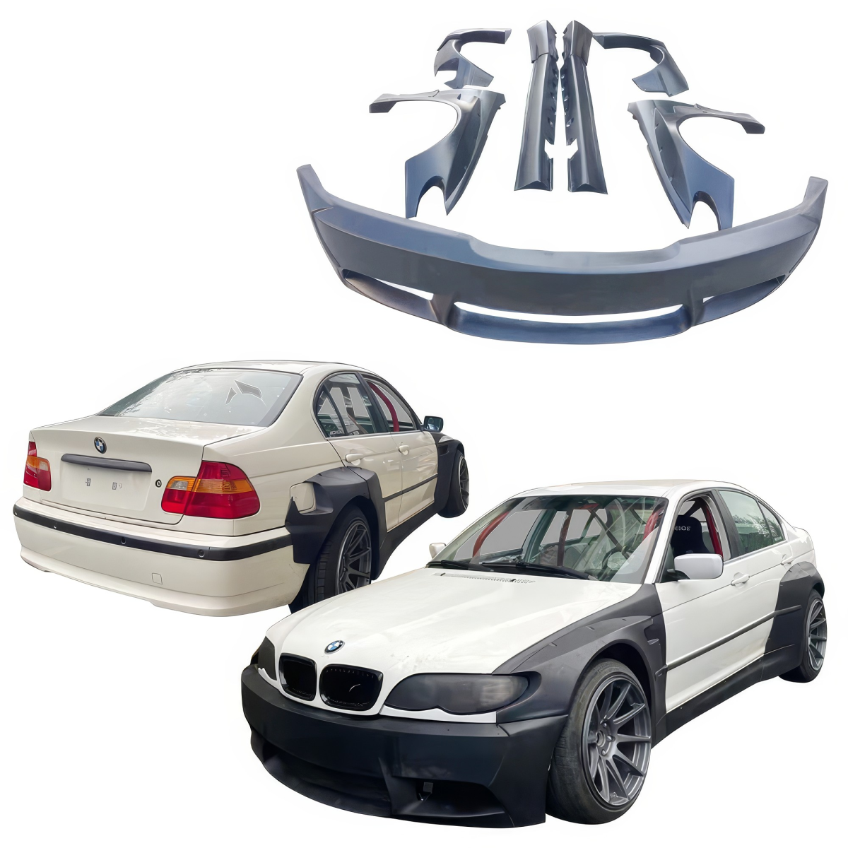 Modify your BMW 3-Series 2002 with our Exterior/Complete Body Kits - 