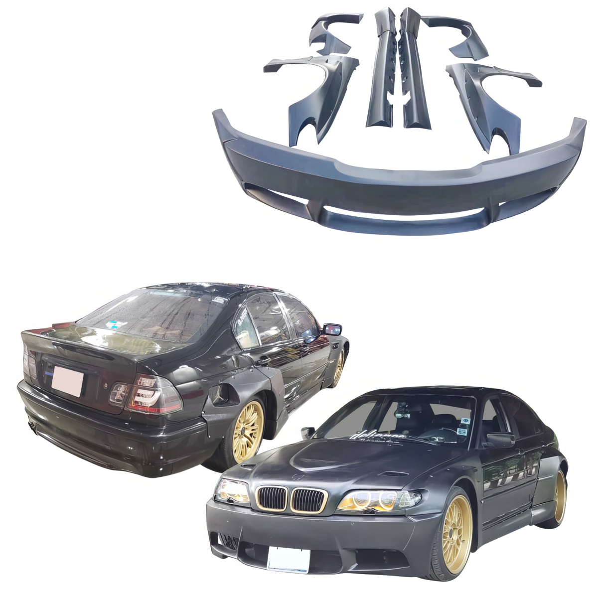 Modify your BMW 3-Series 2002 with our Exterior/Complete Body Kits - 