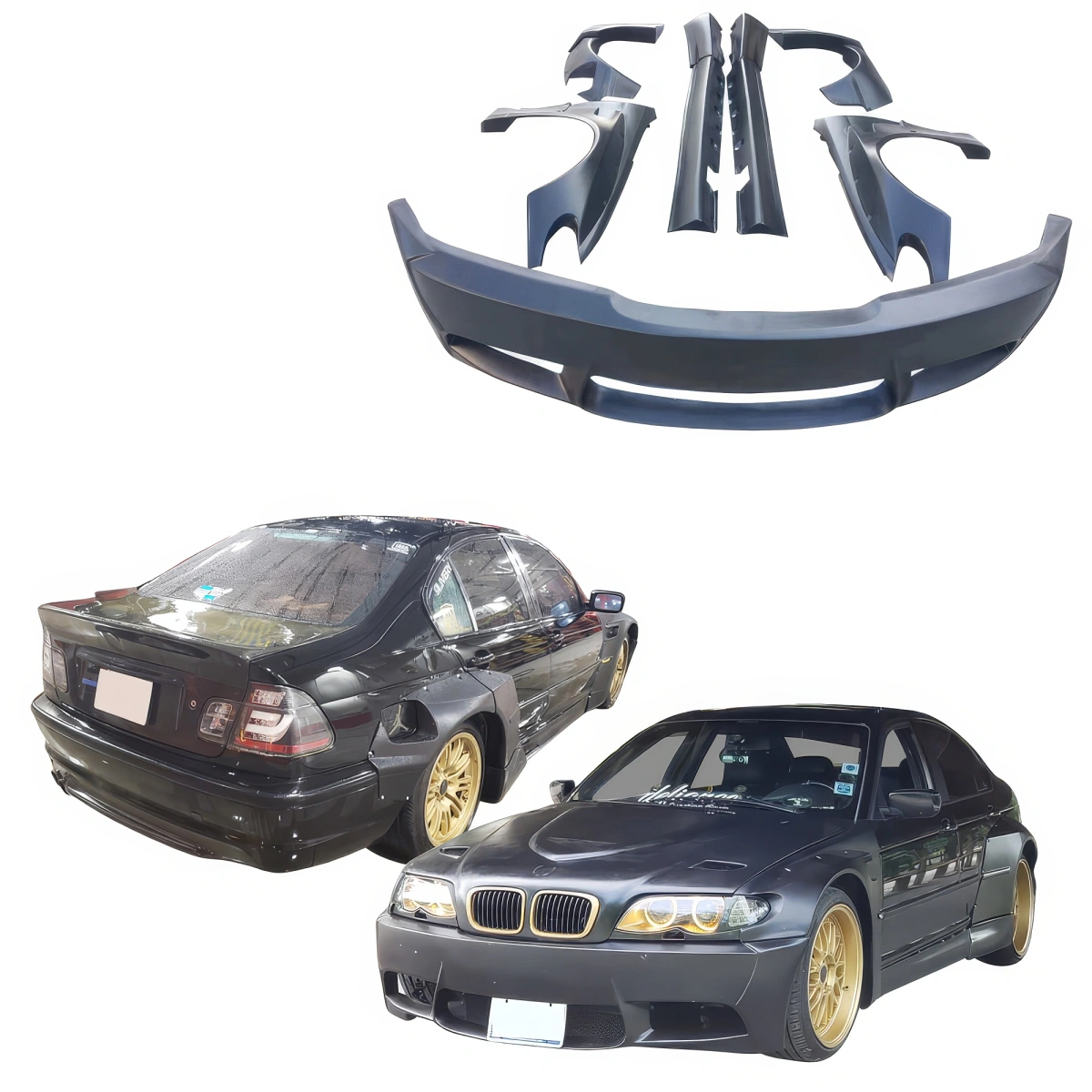 Modify your BMW 3-Series 2002 with our Exterior/Complete Body Kits - 2