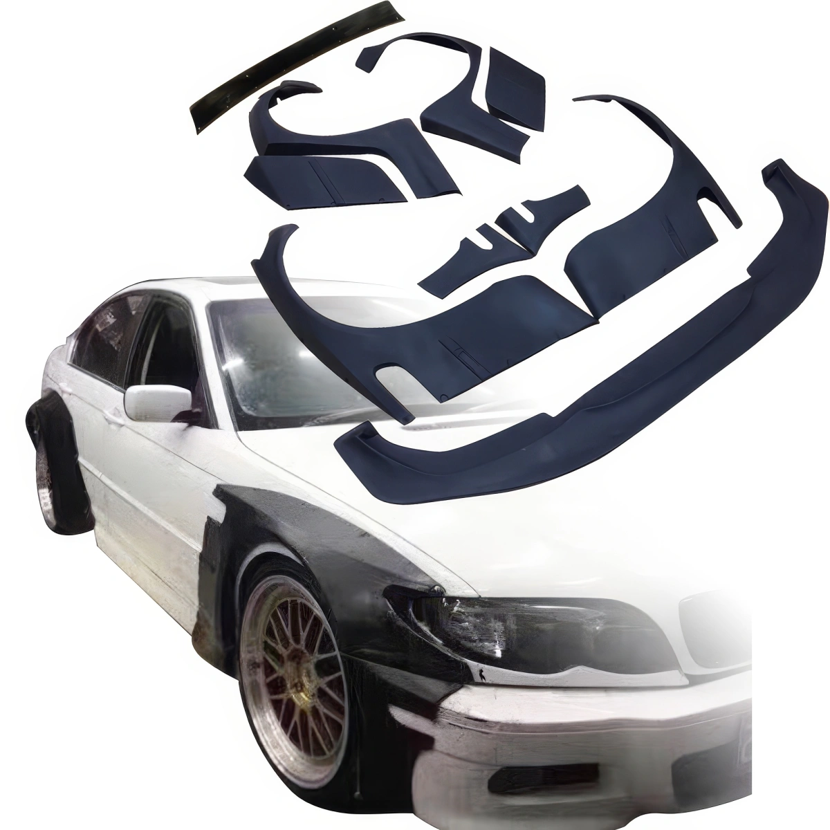 Modify your BMW 3-Series 2002 with our Exterior/Complete Body Kits - 1