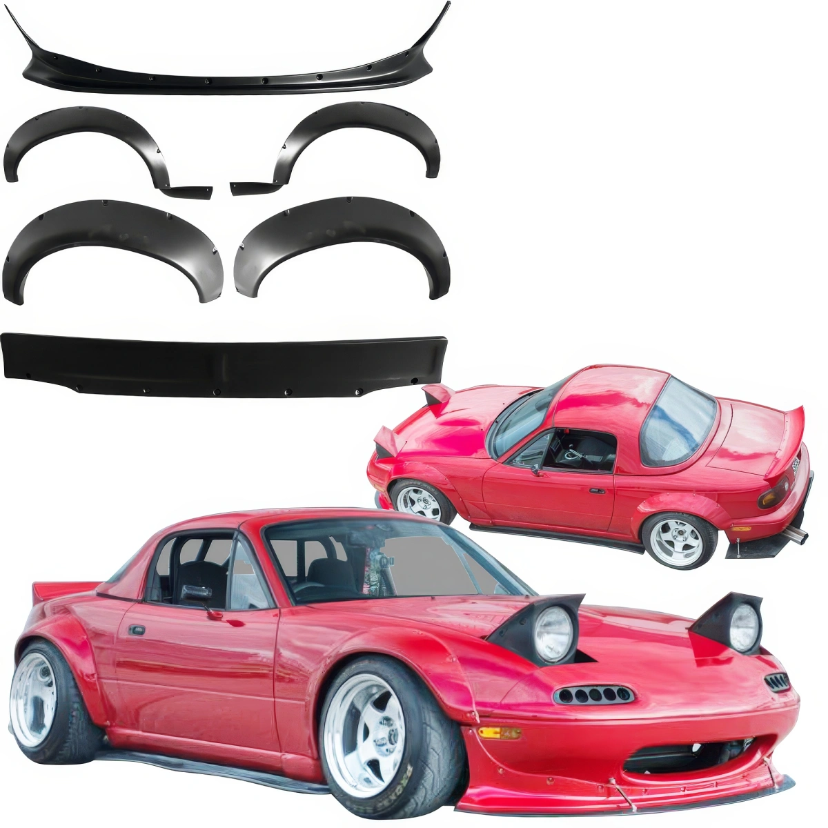 Modify your Mazda Miata 1990 with our Exterior/Complete Body Kits - 1