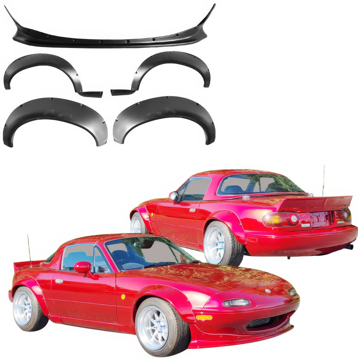 Modify your Mazda Miata 1990 with our Exterior/Complete Body Kits - 