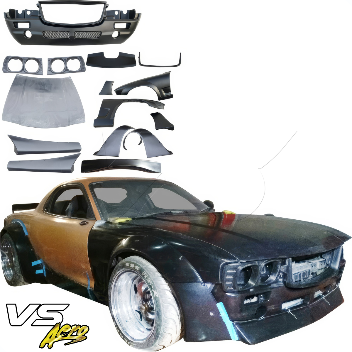 Modify your Mazda RX-7 1993 with our Exterior/Complete Body Kits - 