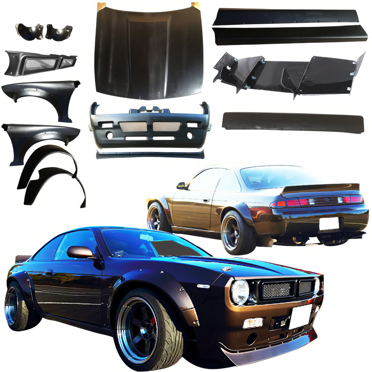 Modify your Nissan 240SX 1995 with our Exterior/Complete Body Kits -