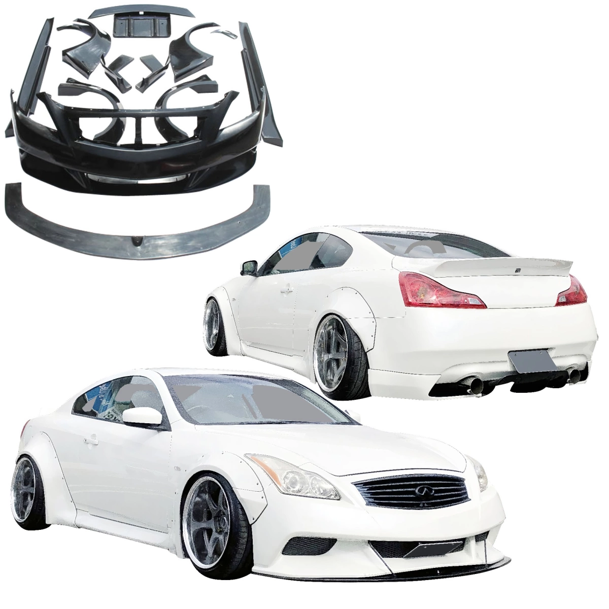 Modify your Infiniti G37 2008 with our Exterior/Complete Body Kits - 1