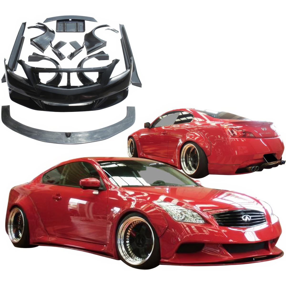 Modify your Infiniti G37 2008 with our Exterior/Complete Body Kits - 