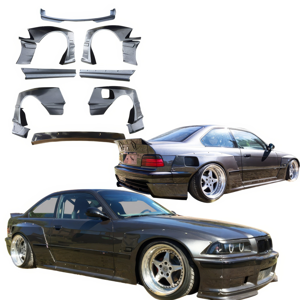 Modify your BMW 3-Series 1992 with our Exterior/Wings - 