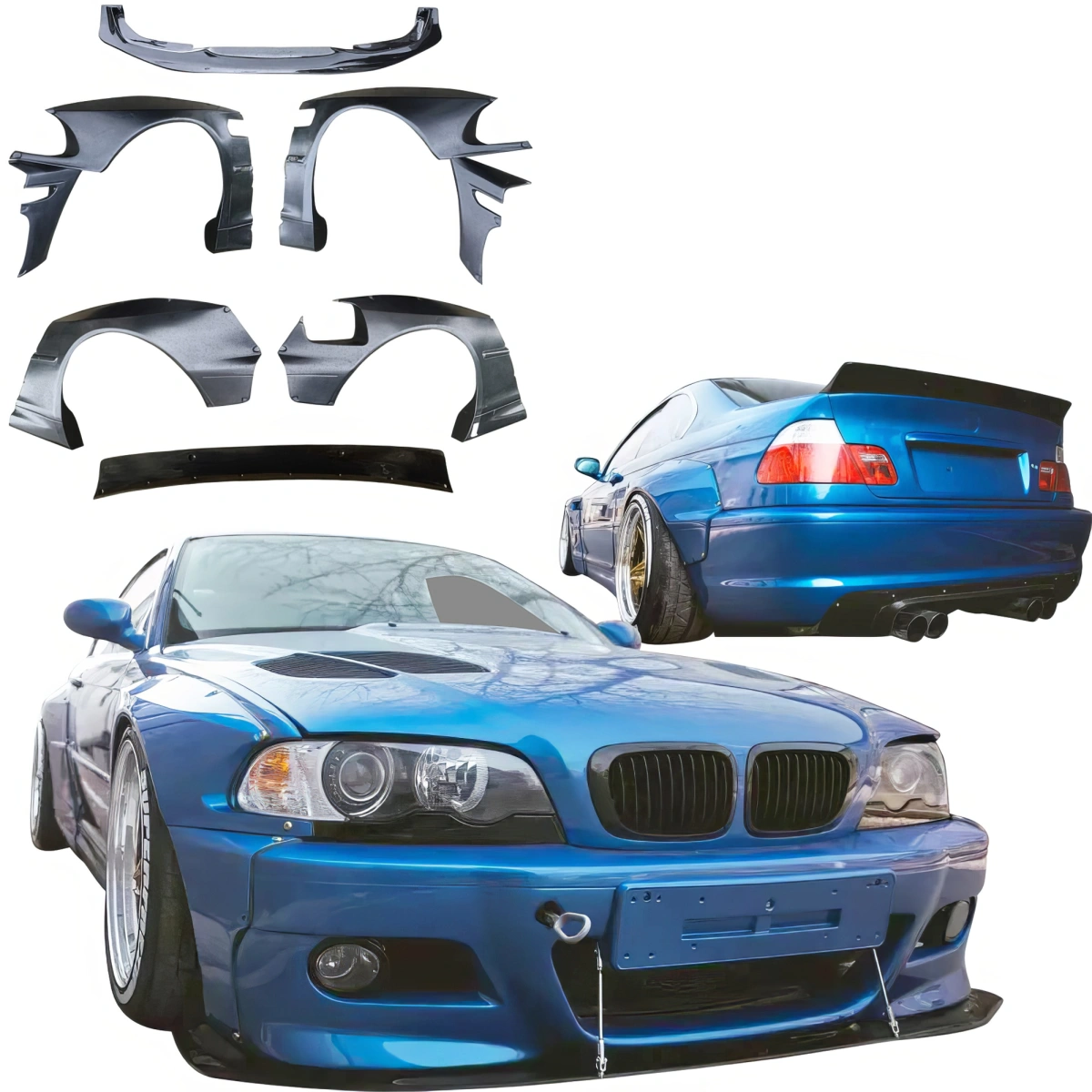 Modify your BMW 3-Series 1999 with our Exterior/Complete Body Kits - 1
