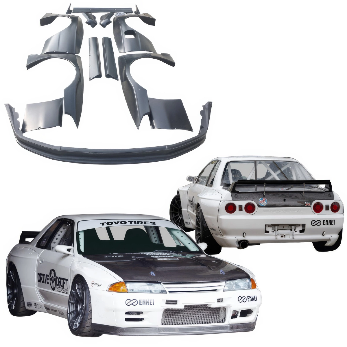Modify your Nissan Skyline (R32) GTR 1990 with our Exterior/Complete Body Kits - 1