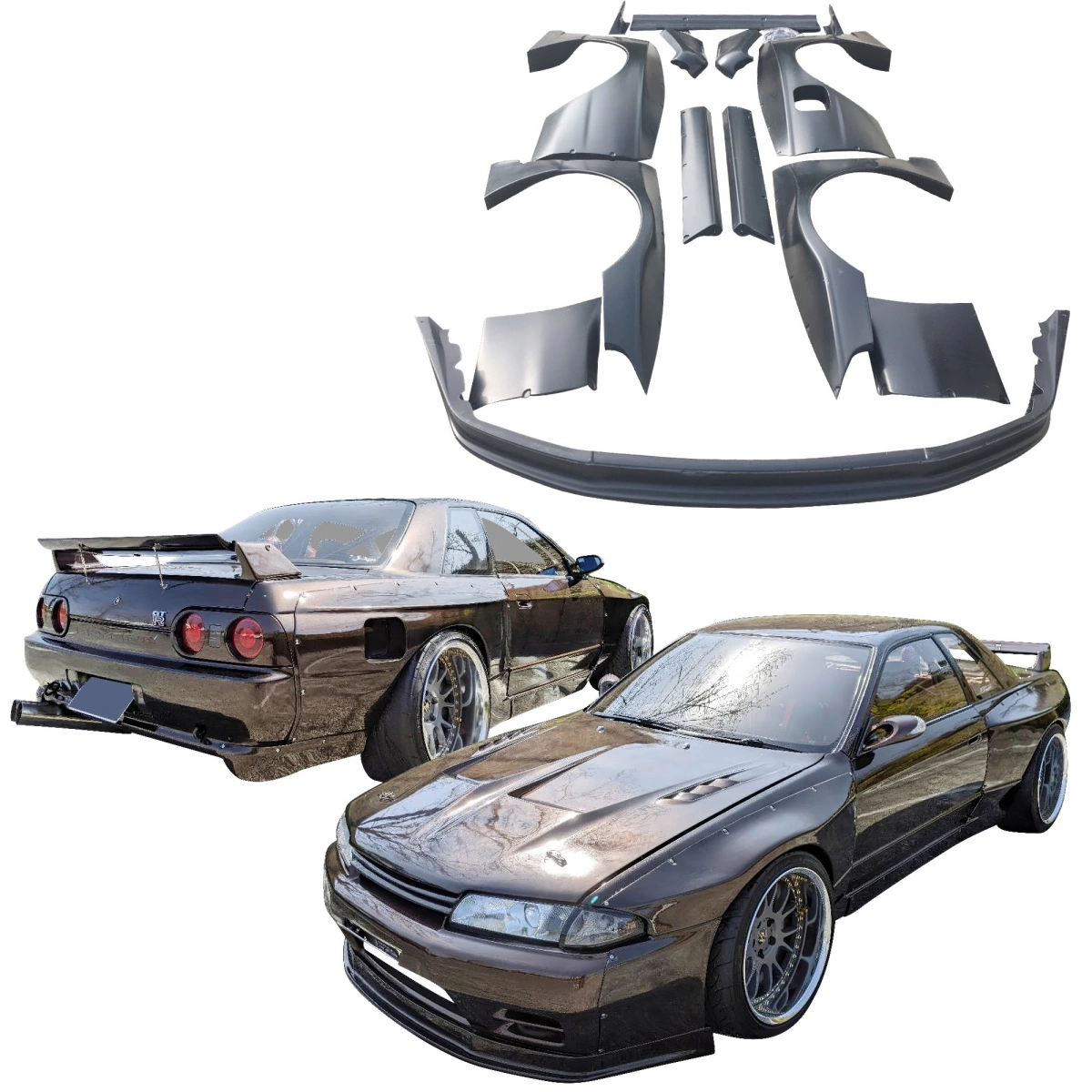 Modify your Nissan Skyline (R32) GTR 1990 with our Exterior/Complete Body Kits - 2