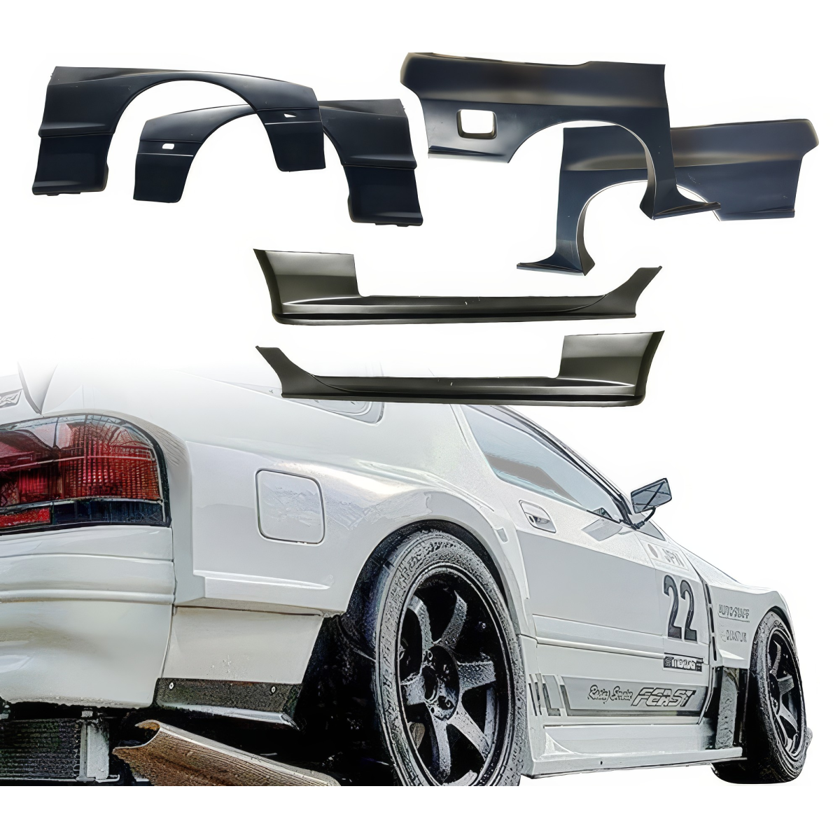 Modify your Mazda RX-7 1986 with our Exterior/Fenders - 