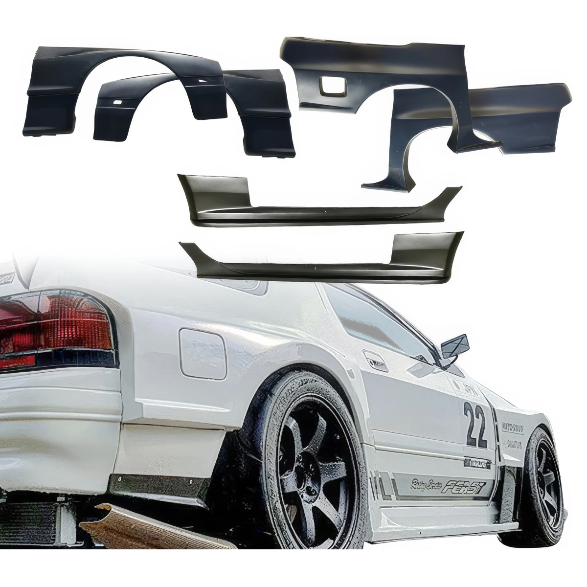 Modify your Mazda RX-7 1986 with our Exterior/Fenders - 1