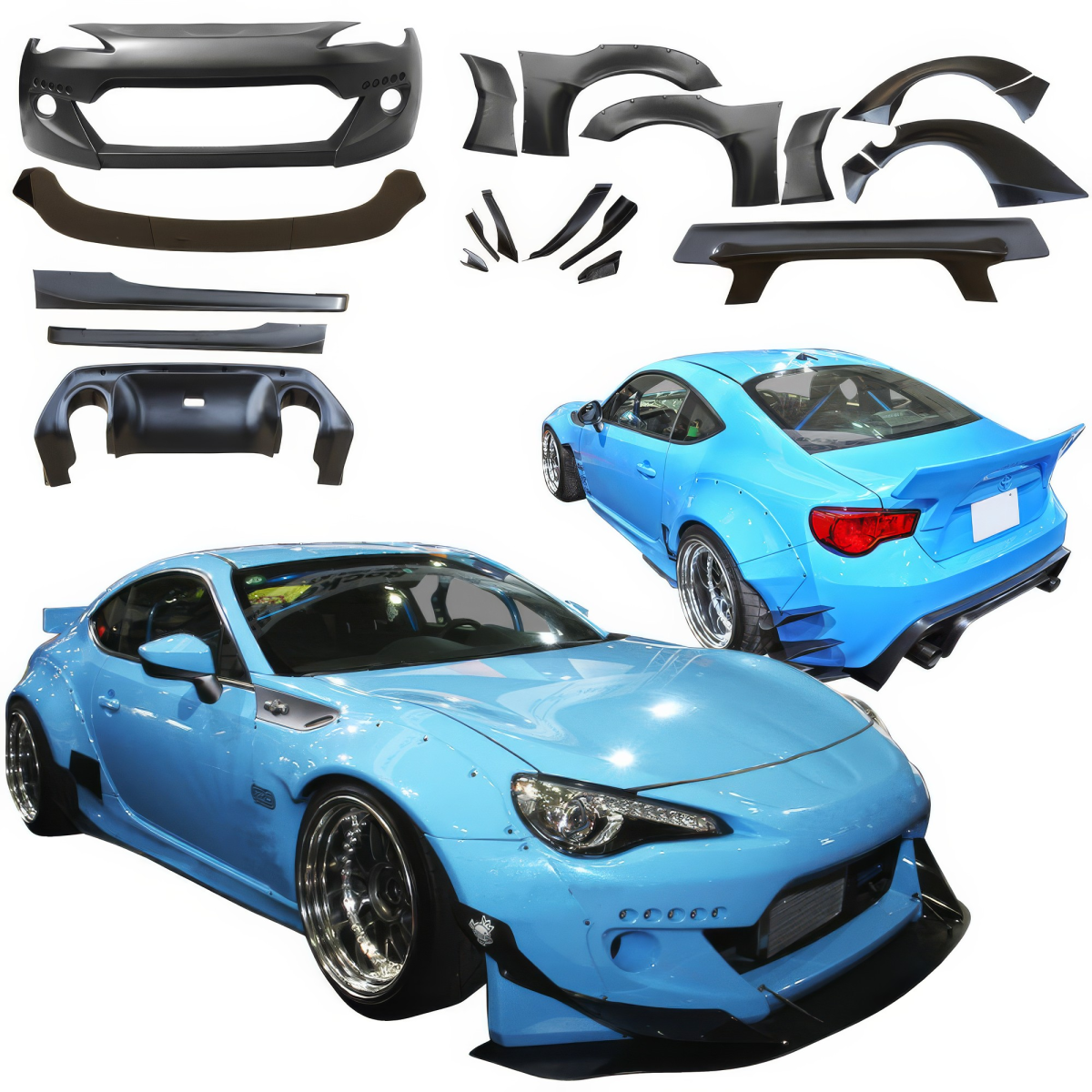 Modify your Scion FR-S 2013 with our Exterior/Complete Body Kits - 