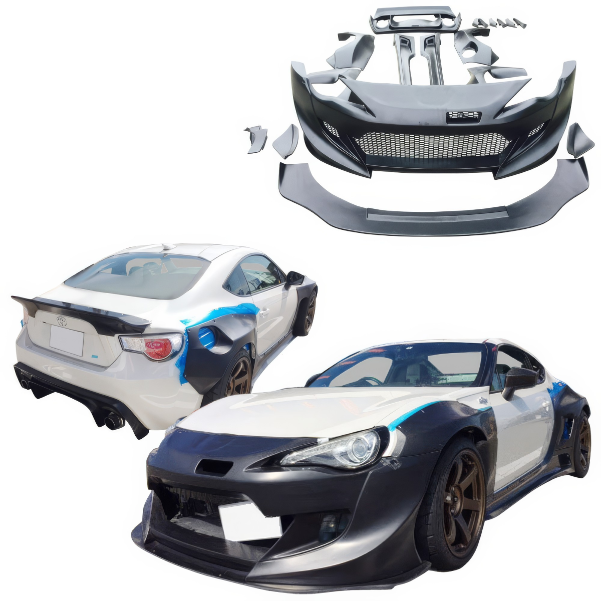 Modify your Subaru BRZ 2013 with our Exterior/Complete Body Kits - 