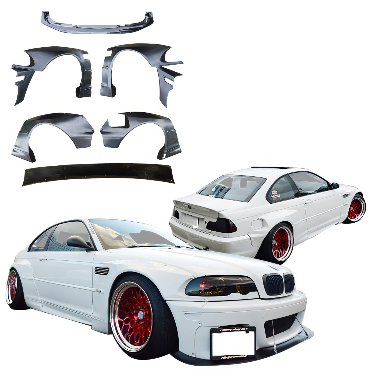 Modify your BMW M3 2002 with our Exterior/Complete Body Kits - 