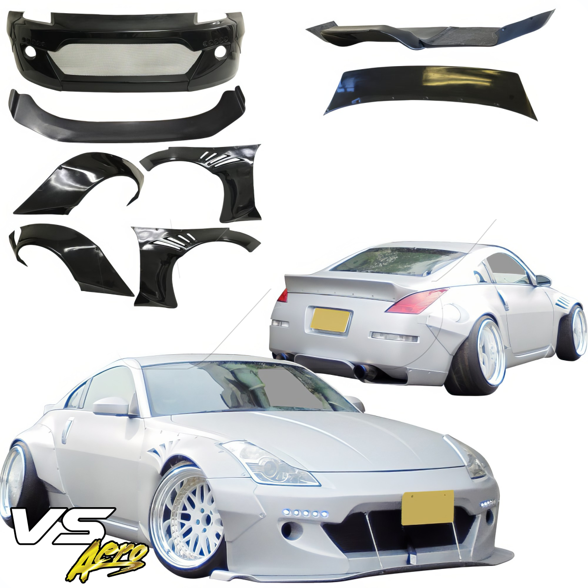 Modify your Nissan 350Z 2003 with our Exterior/Complete Body Kits -