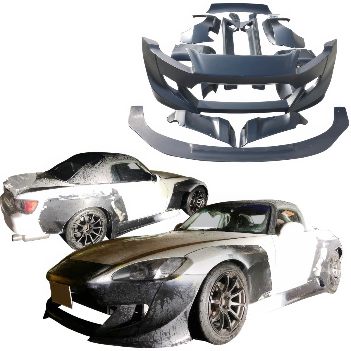 Modify your Honda S2000 2000 with our Exterior/Complete Body Kits - 3