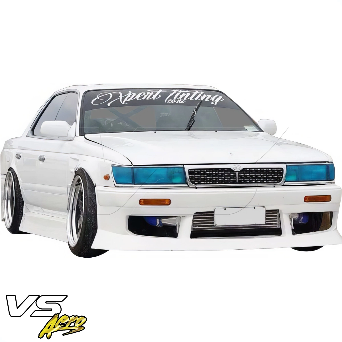 Modify your Nissan Laurel 1989 with our Exterior/Front Bumpers - 6