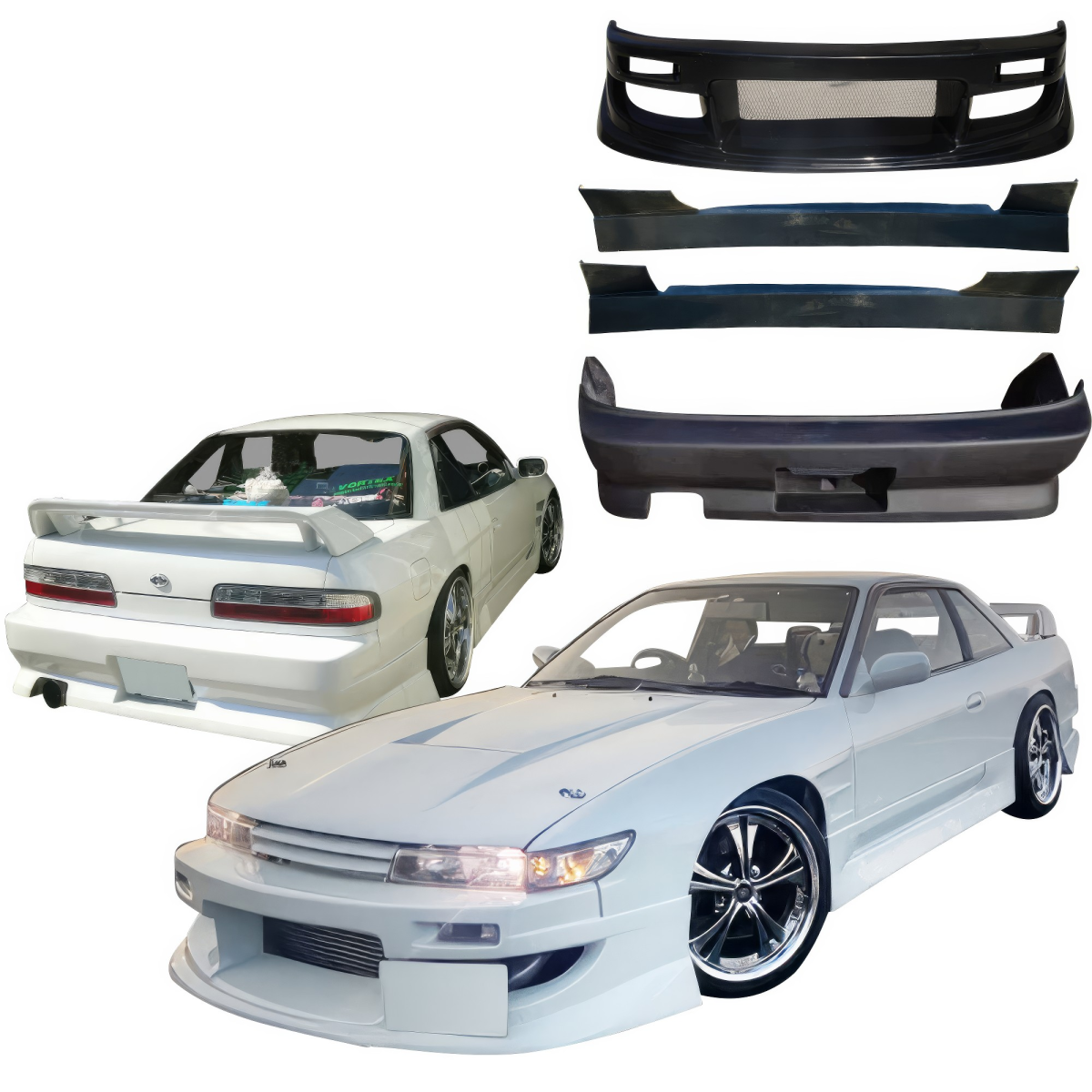 Modify your Nissan Silvia 1989 with our Exterior/Complete Body Kits -