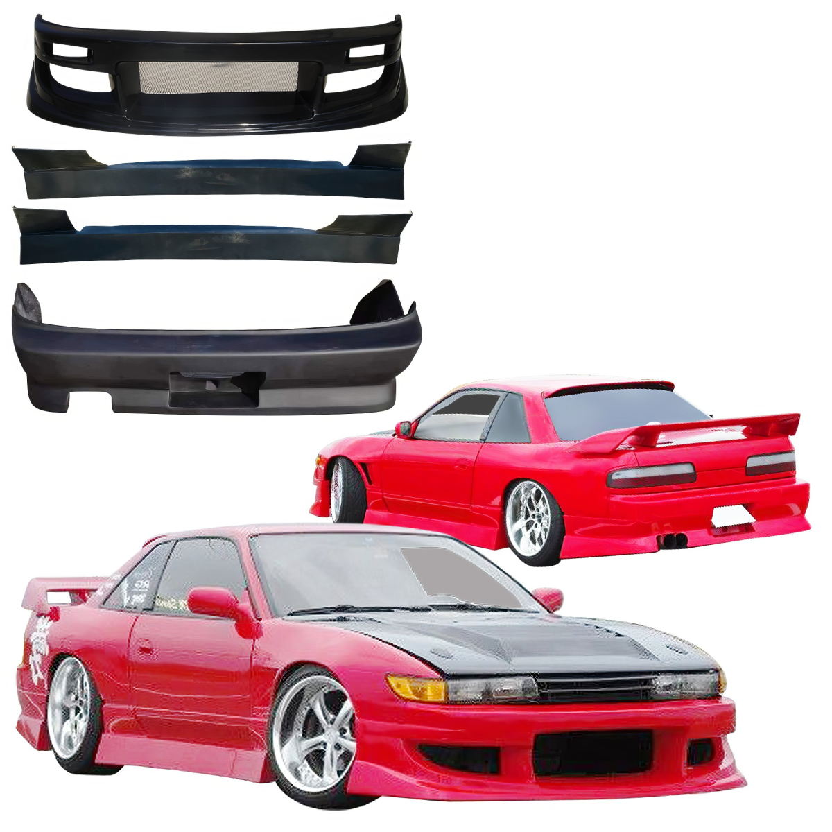 Modify your Nissan Silvia 1989 with our Exterior/Complete Body Kits -