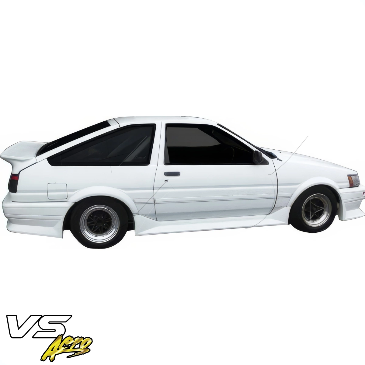 Modify your Toyota Corolla 1984 with our Exterior/Side Skirts - 2