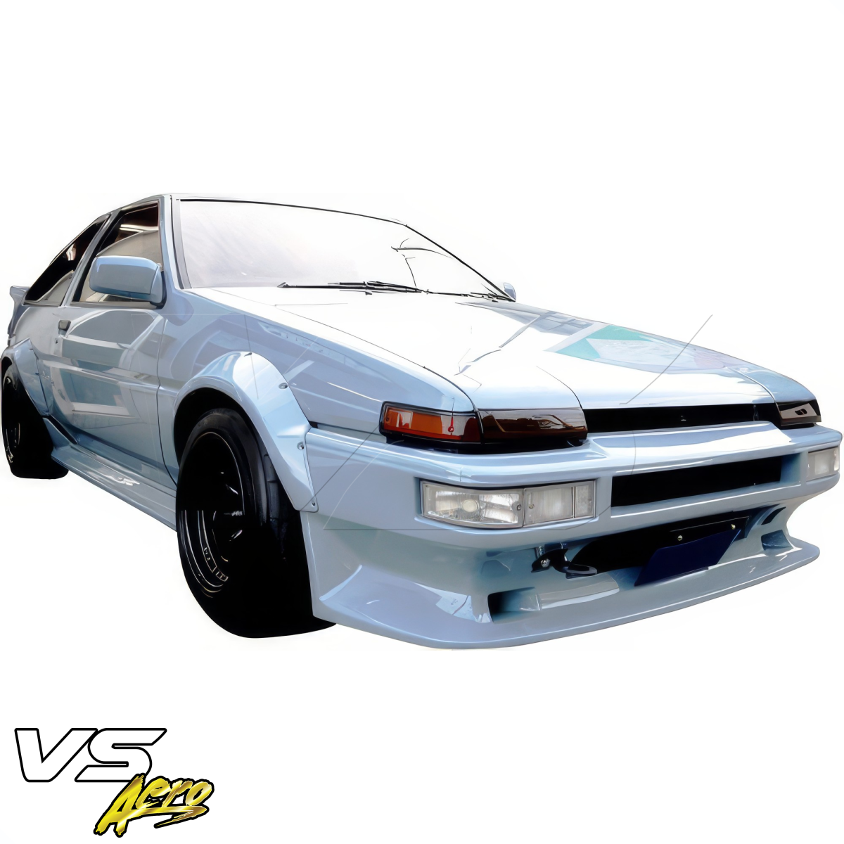 Modify your Toyota Corolla 1984 with our Exterior/Side Skirts - 