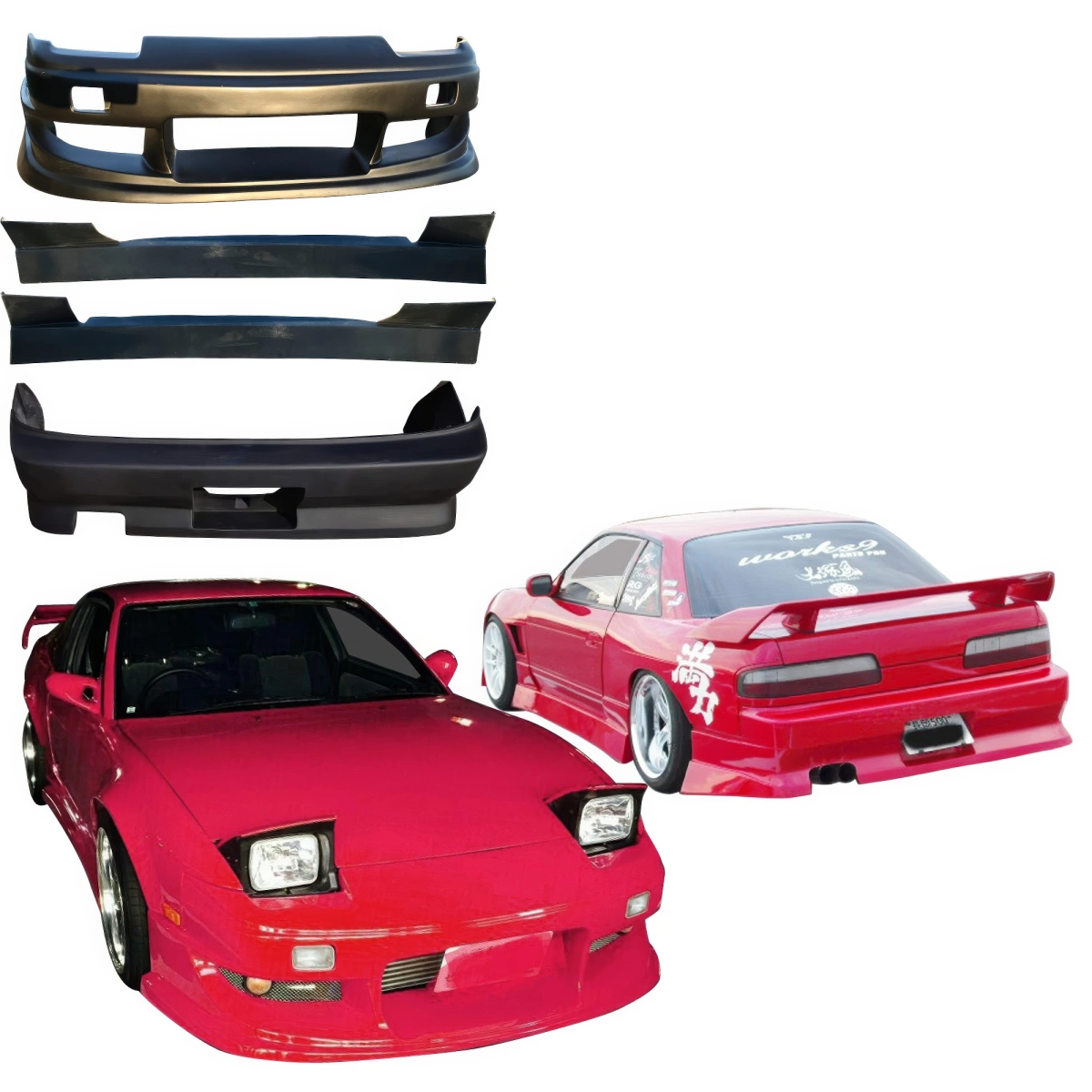 Modify your Nissan 240SX 1989 with our Exterior/Complete Body Kits - 3