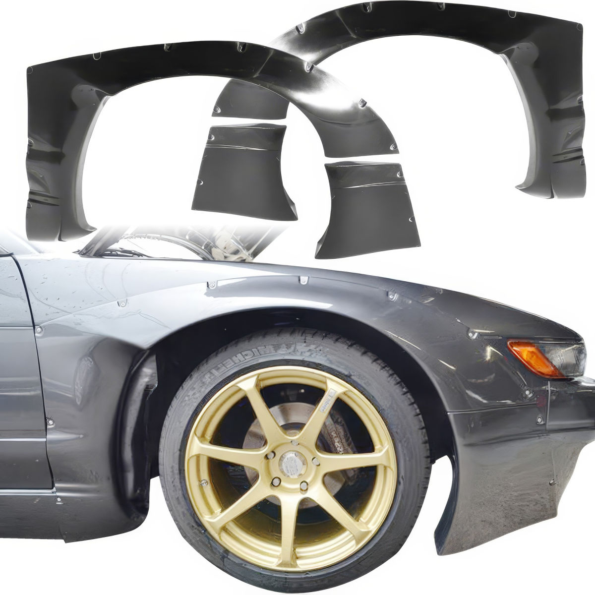 Modify your Nissan Silvia 1989 with our Exterior/Complete Body Kits - 