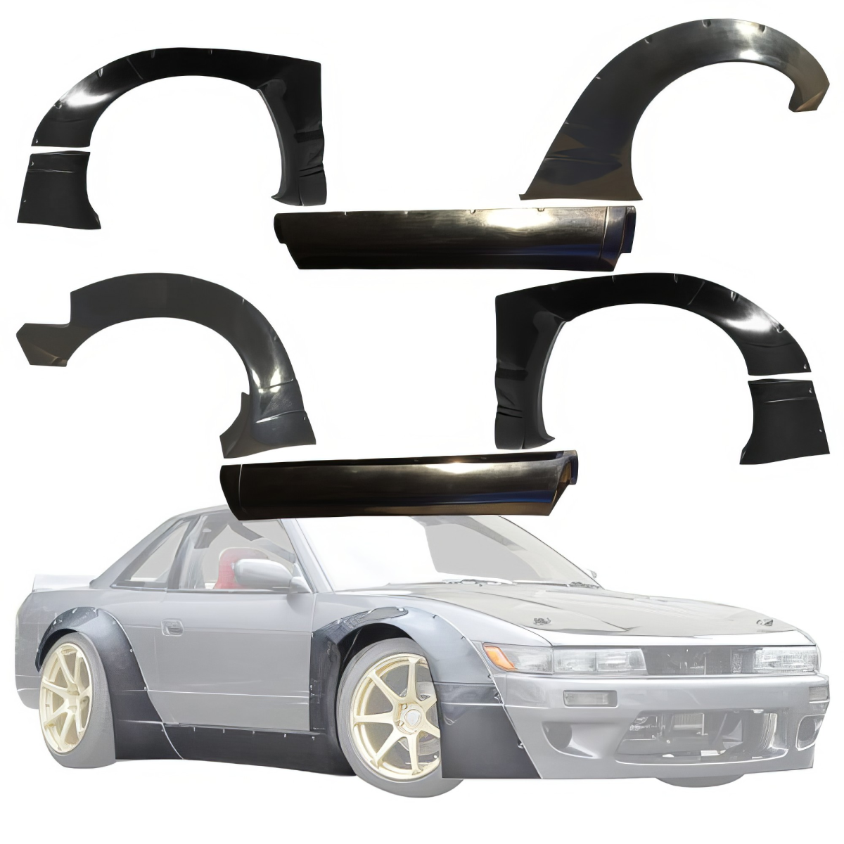 Modify your Nissan Silvia 1989 with our Exterior/Fenders -