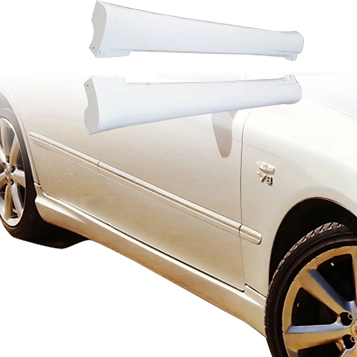 Modify your Toyota Crown 2003 with our Exterior/Side Skirts - 1