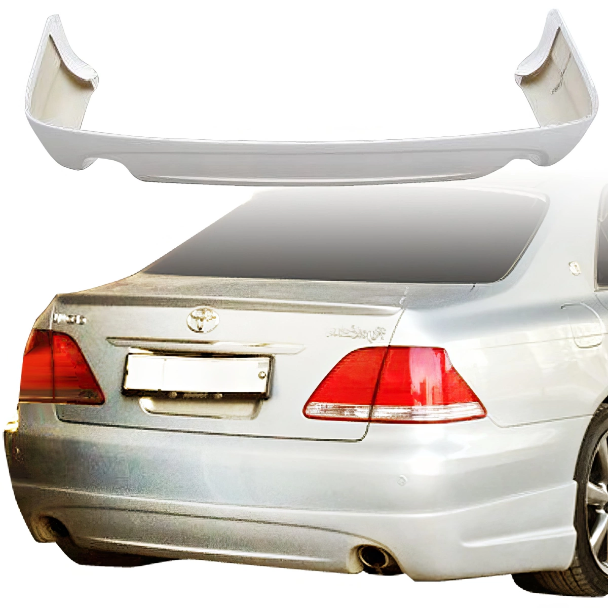 Modify your Toyota Crown 2003 with our Exterior/Rear Lips - 1