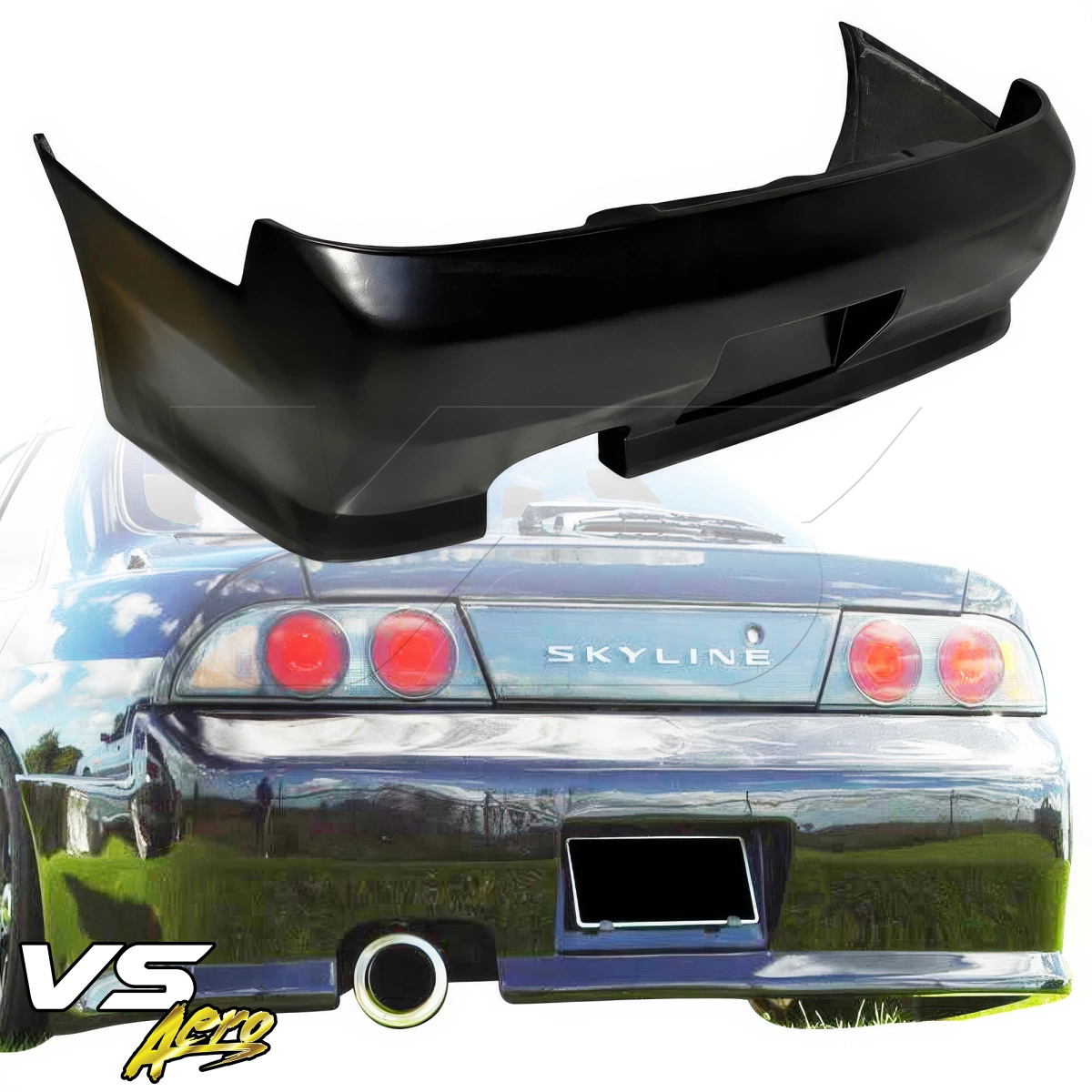 Modify your Nissan Skyline (R33) GTS 1995 with our Exterior/Rear Bumpers - 16