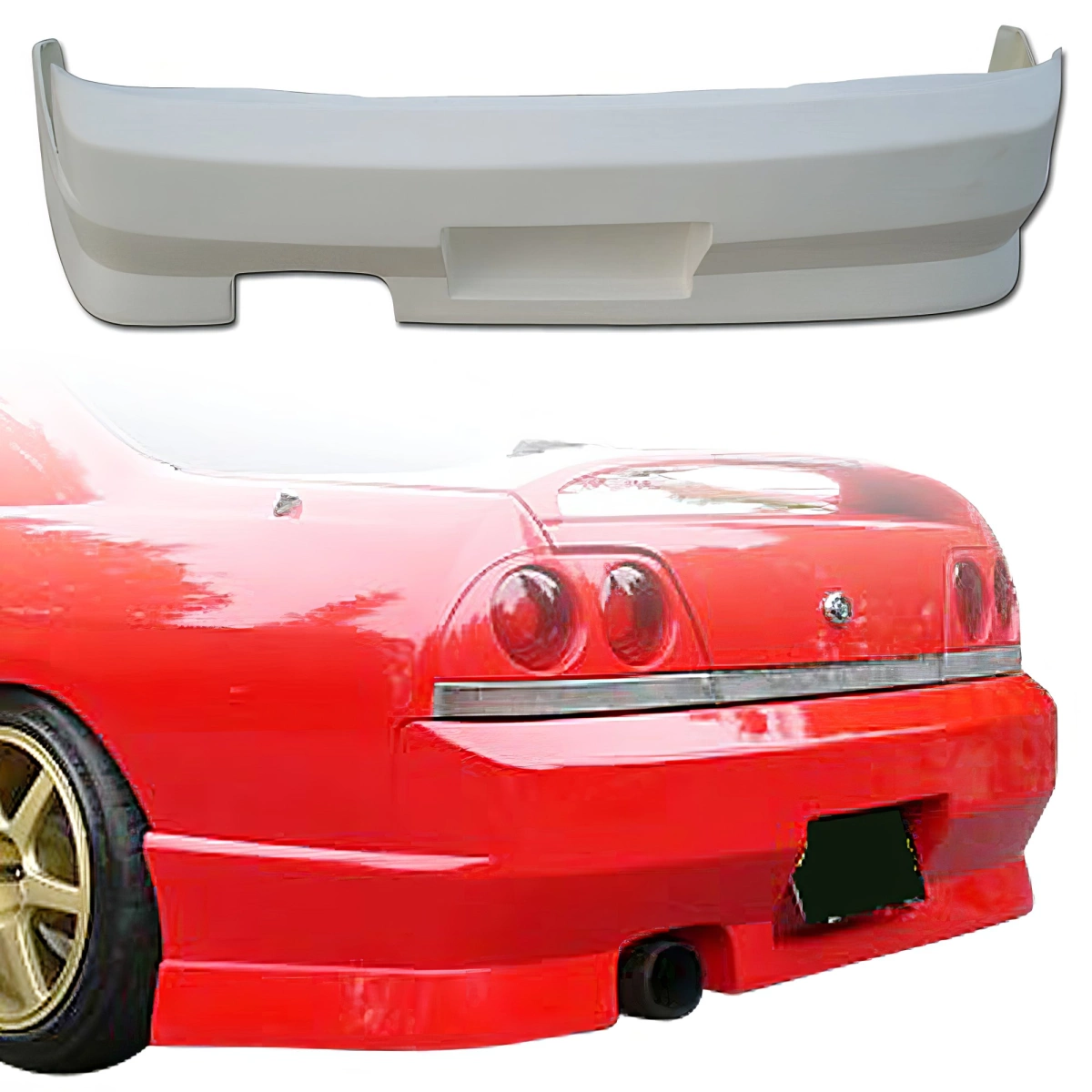 Modify your Nissan Skyline (R33) GTS 1995 with our Exterior/Rear Bumpers - 1