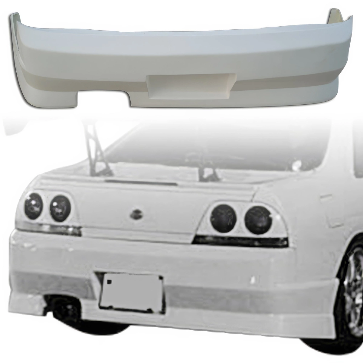 Modify your Nissan Skyline (R33) GTS 1995 with our Exterior/Rear Bumpers - 3